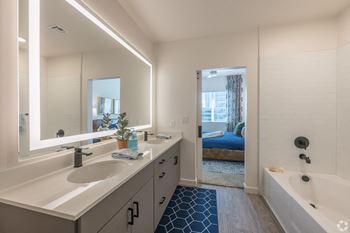 Bathroom with a sink